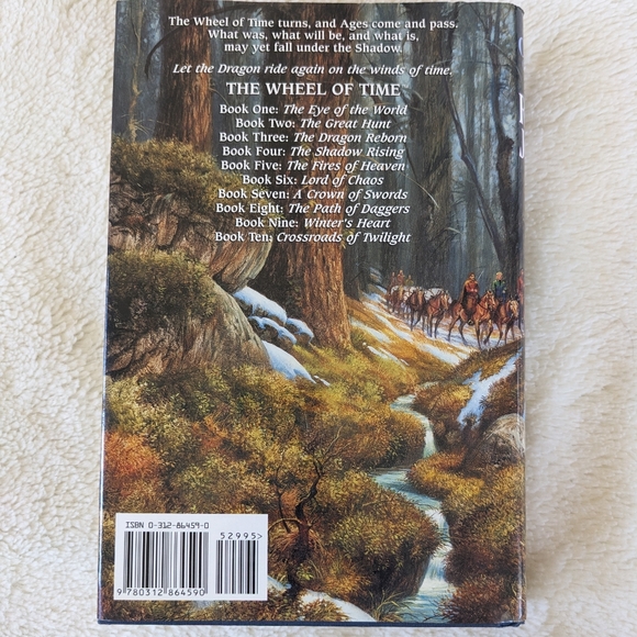 Wheel of Time book 10: Crossroads of Twilight - FIRST edition! - Picture 3 of 9
